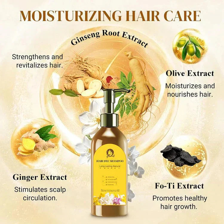 ✨Japanese Long Lasting Natural Hair Dye Shampoo 🔥 Buy 1 Get 1 Free 🔥 (Homepicksofficial)