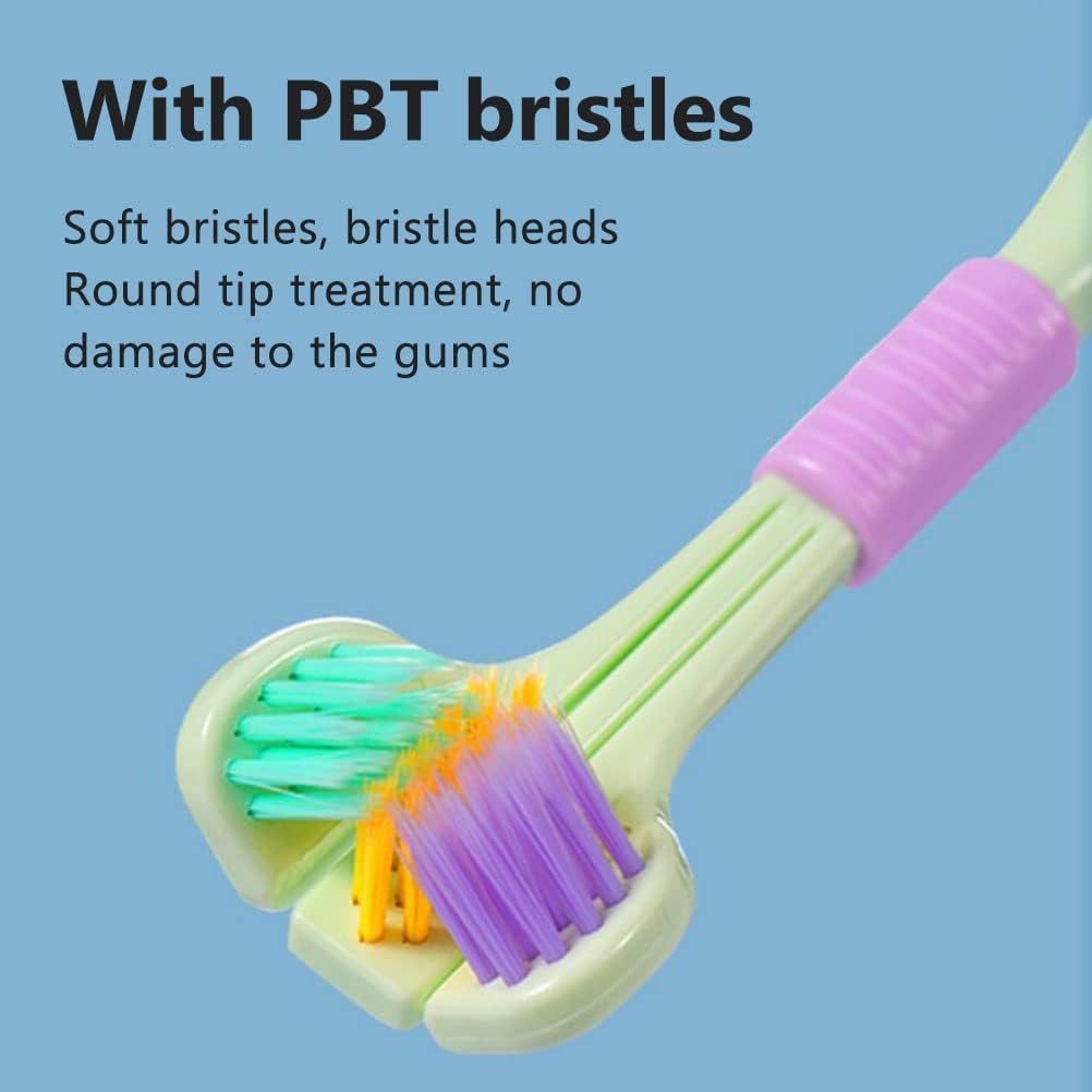 TriClean™ Nano 360° 3-Sided Toothbrush 🦷✨ (Buy 1 Get 1 Free🔥🔥)