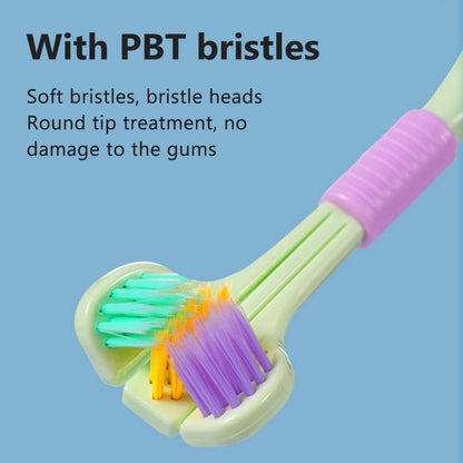 TriClean™ Nano 360° 3-Sided Toothbrush 🦷✨ (Buy 1 Get 1 Free🔥🔥)