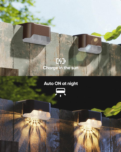 Solar Powered Waterproof Staircase and Garden Light