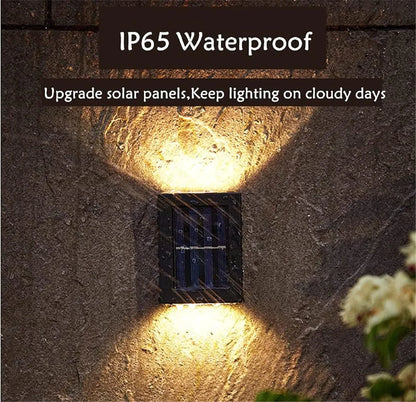 Solar Up & Down LED Wall Light